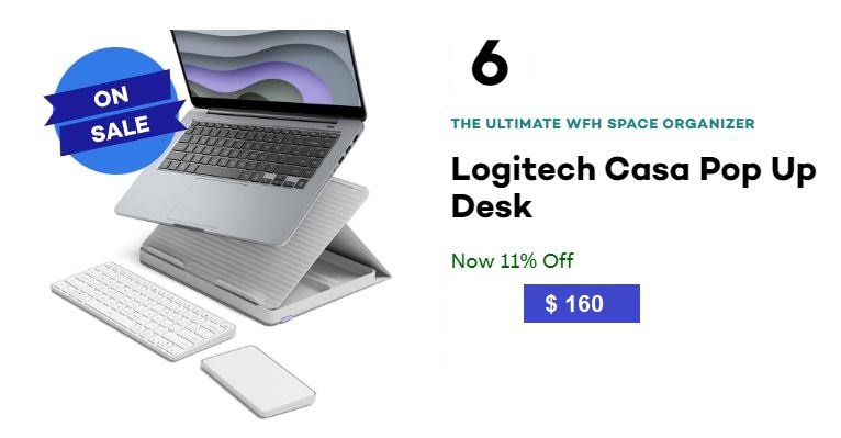 Pop up desk