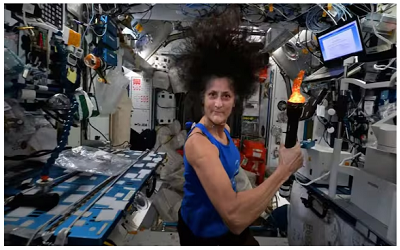 sunita william stuck in space